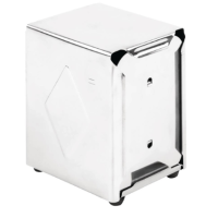 Commercial Napkin Dispenser | Table Top Napkin Holder | Stainless Steel Finish | P420