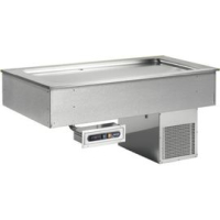 Cold Plate Drop In Unit | Static Refrigerated Display | 3 x GN1/1 Capacity | Afinox LIME-3