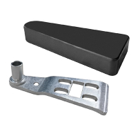 Polar AL009 Upper Hinge with Cover for Wine Cooler Replacement Spare Part (Fits CC067)
