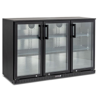 Commercial Back Bar Cooler | Triple Door Bottle Fridge | Bar Refrigerator | Koldbox KBC3