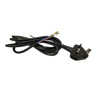 Polar AS177 UK Power Cord For Countertop Ice Machine Replacement Spare Part (Fits UA037)