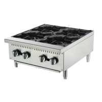 Commercial Gas Hob | 4 Burner Countertop | Professional Cooking Range | Blaze BZG4