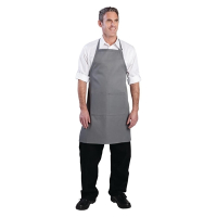 Grey Bib Apron | Chef Apron | Colour Collection | Chef Works B192