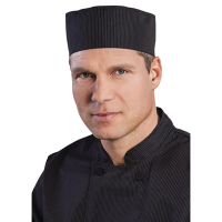 Chef Beanie Hat | Cool Vent Pinstripe Chef Hat | Breathable Kitchen Headwear | Chef Works B228