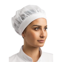 Comfy Chef Hat | Professional Chefs Hat | Breathable Cotton | Whites B252