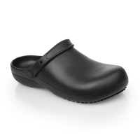 Commercial Chefs Clog | Slip Resistant Kitchen Shoes | Black | B979-4041