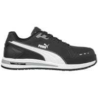 Commercial Safety Trainer | Black White Work Shoe | Slip Resistant | Puma BA170-42