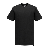 Commercial Chef T-Shirt | Cotton Mesh Air | Black | Small | Portwest BA210-S