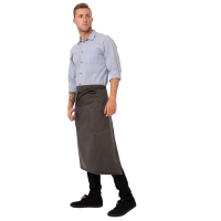 Bistro Apron | Antique Apron | Pewter Finish | Chef Works Dorset BB041