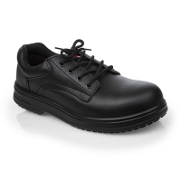 Commercial Safety Shoes | Slipbuster Basic Toe Cap | Black | Size 38 | Slipbuster BB497-38