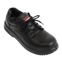 Commercial Slip Resistant Shoes | Basic Work Shoes | Black Size 38 | Slipbuster BB498-38