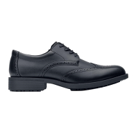 Commercial Slip Resistant Executive Shoes | Non Slip Work Shoes | Size 47 | Shoes for Crews BB590-47
