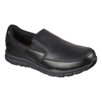 Commercial Slip On Shoe | Slip Resistant Work Shoe | Size 42 | Skechers BB676-42
