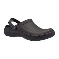 Commercial Clog | Slip Resistant Work Shoe | Black Size 8 | WearerTech Revive BB678-42