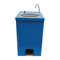 Low Height Heated Hand Wash Basin | Commercial Hand Sink | Space-Saving Design | Parry MWBTL