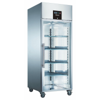 Commercial Glass Door Refrigerator | Gastronorm Ventilated Fridge | 650L Capacity | Blizzard BR1SSCR