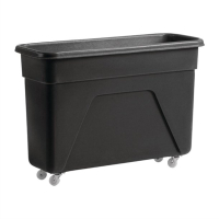 Black Bottle Trolley | Service Trolley | 3-Tier Drinks Cart | C193