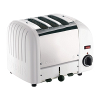 3 Slice Vario Toaster | Commercial Toaster | 2.3kW | Dualit 30087