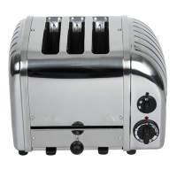 3 Slice Vario Combi Toaster | 2+1 Toaster | Polished Stainless Steel | Dualit 31213