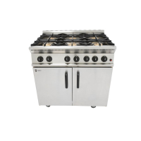 Commercial Gas Oven Range | Natural Gas Range Cooker | 600 Series | Parry GB6N