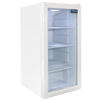 Commercial Under Counter Display Fridge | White Display Refrigerator | C-Series | Polar CF750