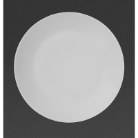Coupe Plates 210mm | White Dinner Plates | Classic Porcelain | Royal Porcelain CG003