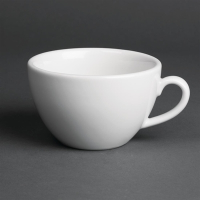 Breakfast Cups | White Porcelain Cups | 300ml Capacity | Royal Porcelain CG022