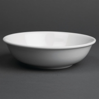 Cereal Bowls | Porcelain Soup Bowls | 165mm Classic White | Royal Porcelain CG056