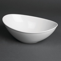 Salad Bowls | White Porcelain Bowls | 200mm Diameter | Royal Porcelain CG060