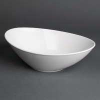 Salad Bowls | White Porcelain Bowls | 250mm Diameter | Royal Porcelain CG061