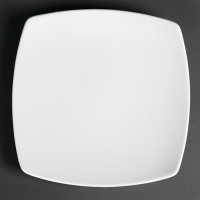 Square Plates | Porcelain Plates | 210mm Restaurant Tableware | Royal Porcelain Kana CG081