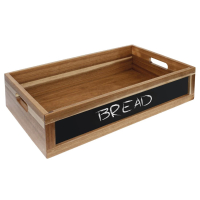 Bread Crate with Chalkboard | Bakery Display | 1/1 GN Size | Olympia CL190