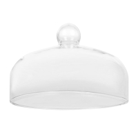 Glass Cloche | Food Display Dome | 260mm Presentation Cover | Olympia CL492