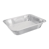 Rectangular Foil Containers | 1/2 GN Food Containers | Disposable Aluminium Trays | Fiesta CP513