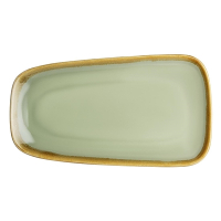 Kiln Platter | Ceramic Serving Plate | Moss Green | 335mm | Olympia CP955
