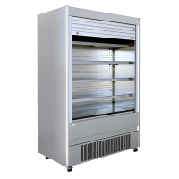Commercial Stainless Steel Multideck | Refrigerated Display Cabinet | 1510mm Wide | Mafirol CRONUS1450OP SS MA