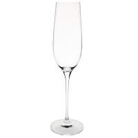 Crystal Champagne Flute | One Piece Champagne Glass | 260ml Capacity | Olympia CS496