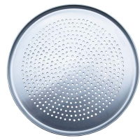 Coupe style aluminium Pizza Pan - Perforated - 12 CSP.12.AP