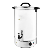 Commercial Manual Fill Water Boiler | Energy Saving Hot Water Dispenser | 40L Capacity | Buffalo CU549