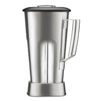 Waring CW150 2 Litre Stainless Steel Blender Jar Replacement Spare Part (Fits MX Series Blenders)