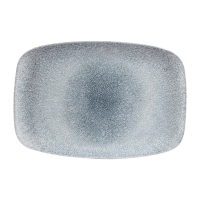 Rectangular Plates | Topaz Blue Raku Plates | Studio Prints Design | Churchill CW560