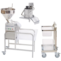 Commercial Vegetable Prep Workstation & Food Processor, 1.1kW, 1200kg/hr, 16 Disc Multi-Cut, 3 Phase | Robot Coupe CL55 2287W