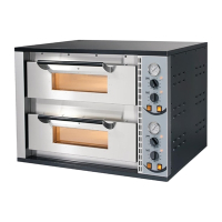 Double Deck Pizza Oven | Commercial Pizza Oven | 710mm Width | Sirman Lipari 2C DA710