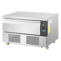 Commercial Single Drawer Counter Fridge Freezer | 2 x GN1/1 | Refrigerated Drawer Unit | Polar DA994