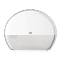 Mini Jumbo Toilet Roll Dispenser | Bathroom Tissue Holder | Wall Mounted | Tork DB463