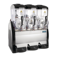 Commercial Slush Machine | 3 x 12L Capacity | Frozen Drink Dispenser | Polar G-Series DB843