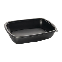 Food Containers | Rectangular Food Storage | 900ml/32oz Medium | Fastpac DE763
