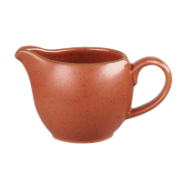 Milk Jug | Stonecast Spiced Orange Jug | 113mm Serving Jug | Churchill DK551
