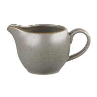 Milk Jug | Porcelain Milk Jug | Peppercorn Grey 113mm | Churchill DK568
