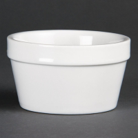Mediterranean Ramekins | White Serving Dish | 95mm | Olympia DK829